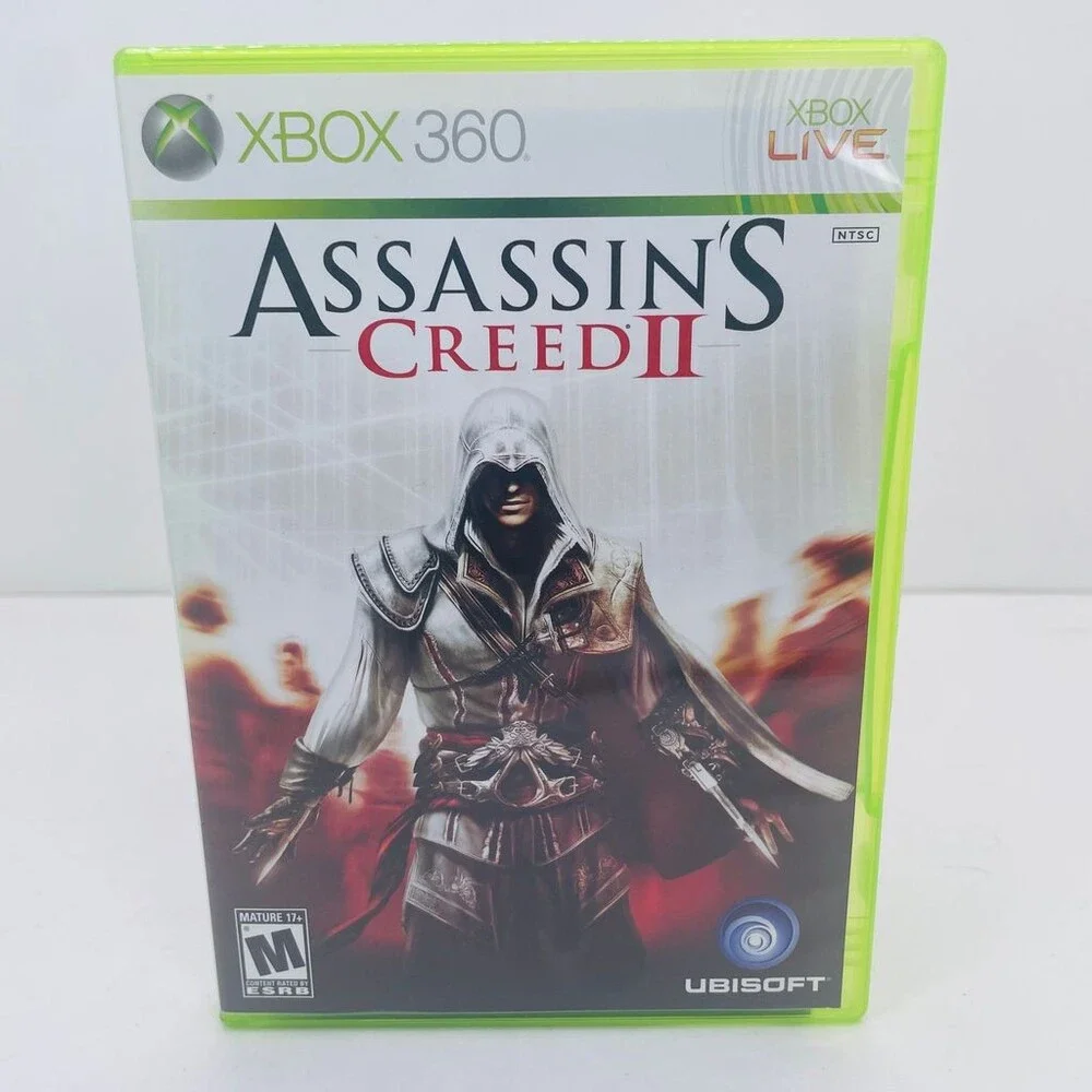 Assassin's Creed II (Microsoft Xbox 360, 2009) Complete W/ Manual